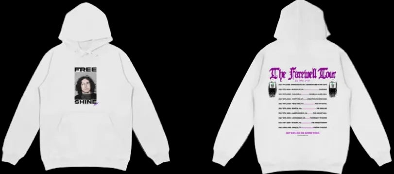 FREE SHINE HOODIE WHITE