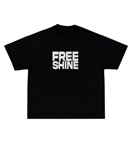 FREE SHINE TEE BLACK